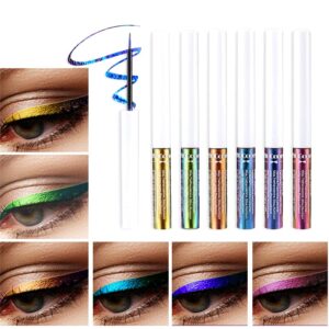 SUMEITANG 6 Colors Chameleon Liquid Glitter Eyeliner from beyondbeautyevents.com