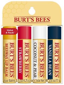 Burt's Bees Natural Moisturizing Lip Balm by beyondbeautyevents.com