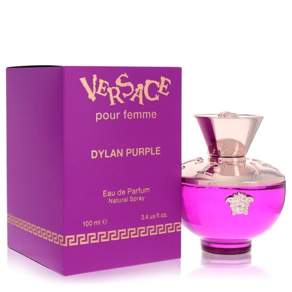 Unveiling the Alluring Scent of Versace Pour Femme Dylan Purple Eau De Parfum Spray