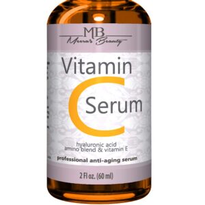  DOUBLE SIZED (2 oz) PURE VITAMIN C SERUM FOR FACE by beyondbeautyevents.com