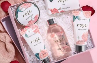 Body & Earth 5 Piece Rose Spa Set: Your Ultimate At-Home Spa Experience
