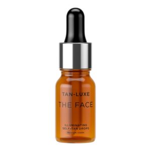 Medium/Dark (10 ml) Add Tanning Drops to Skin Care for Custom Face Tan