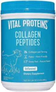 Vital Proteins Collagen Peptides Unflavored Dietary Supplement